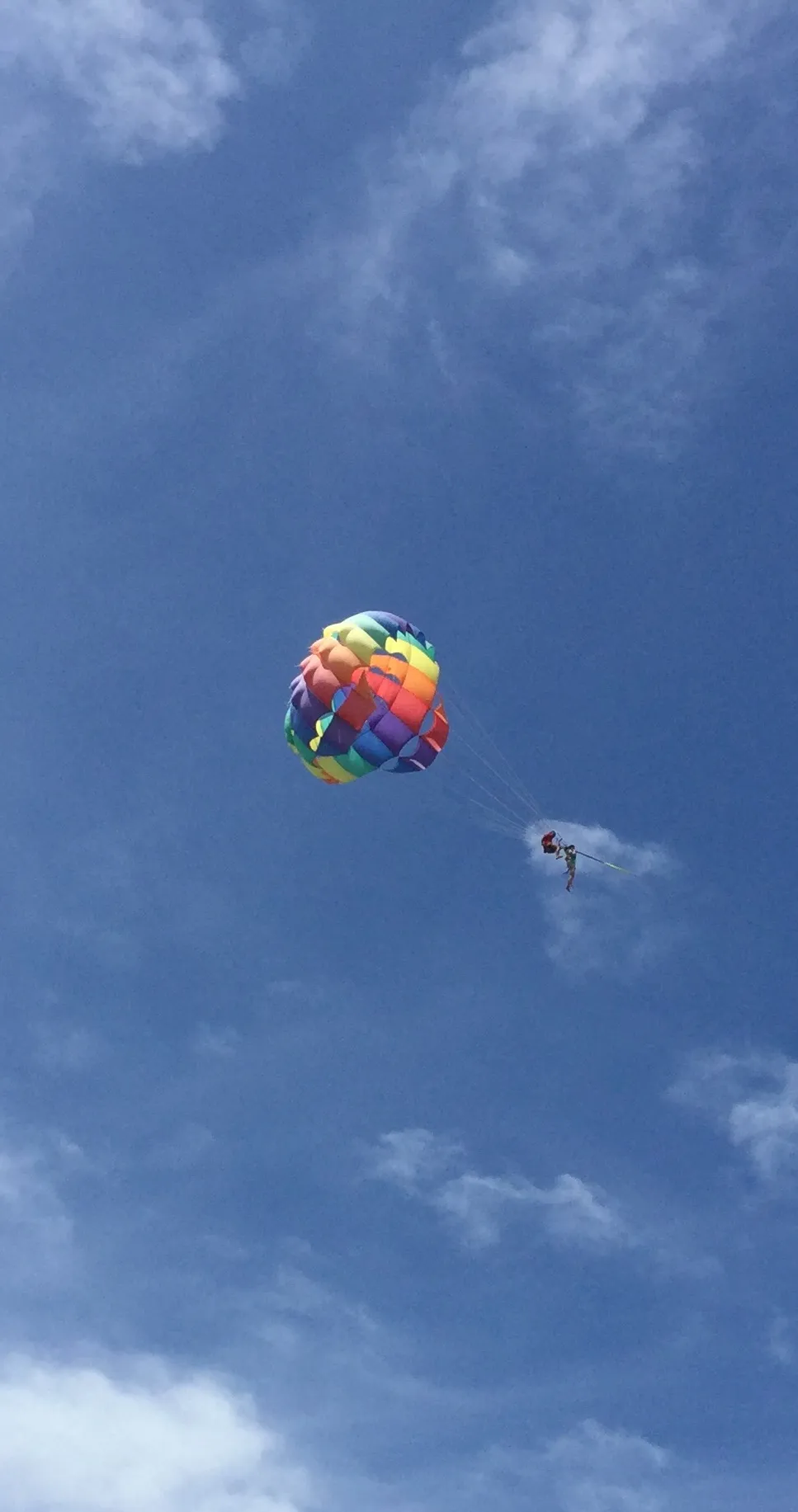 Parasailing in the Thar Desert near Jaisalmer