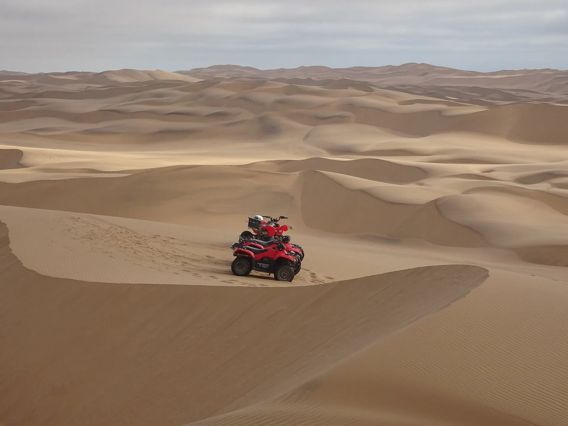 Quad Biking in the Thar Desert near Jaisalmer
